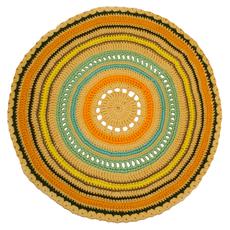 a rug with no straight sides or corners
