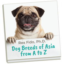A book titled "Dog Breeds of Asia from A to Z"