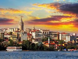 a photograph of Istanbul
