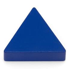 a wooden toy with three sides