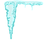 an icicle